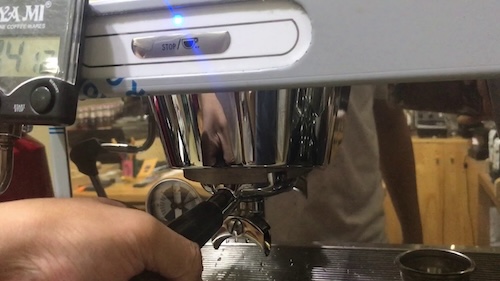 lỗi vận hành máy pha cà phê