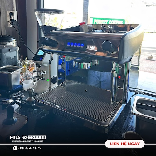 máy pha cà phê mới