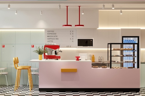 thiết kế quầy pha chế