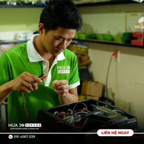 bảo trì máy pha cà phê