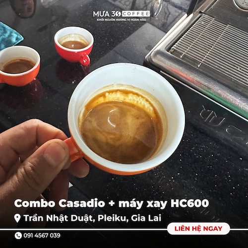 pha cà phê